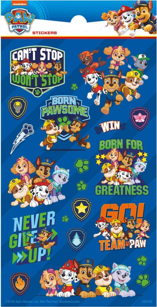 Dekoračné nálepky Paw Patrol 20 x 10,5 cm