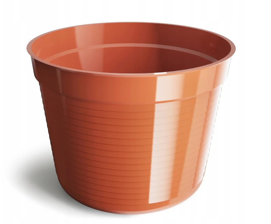 Plastový kvetináč PASEK Terra 22 cm – praktický a odolný