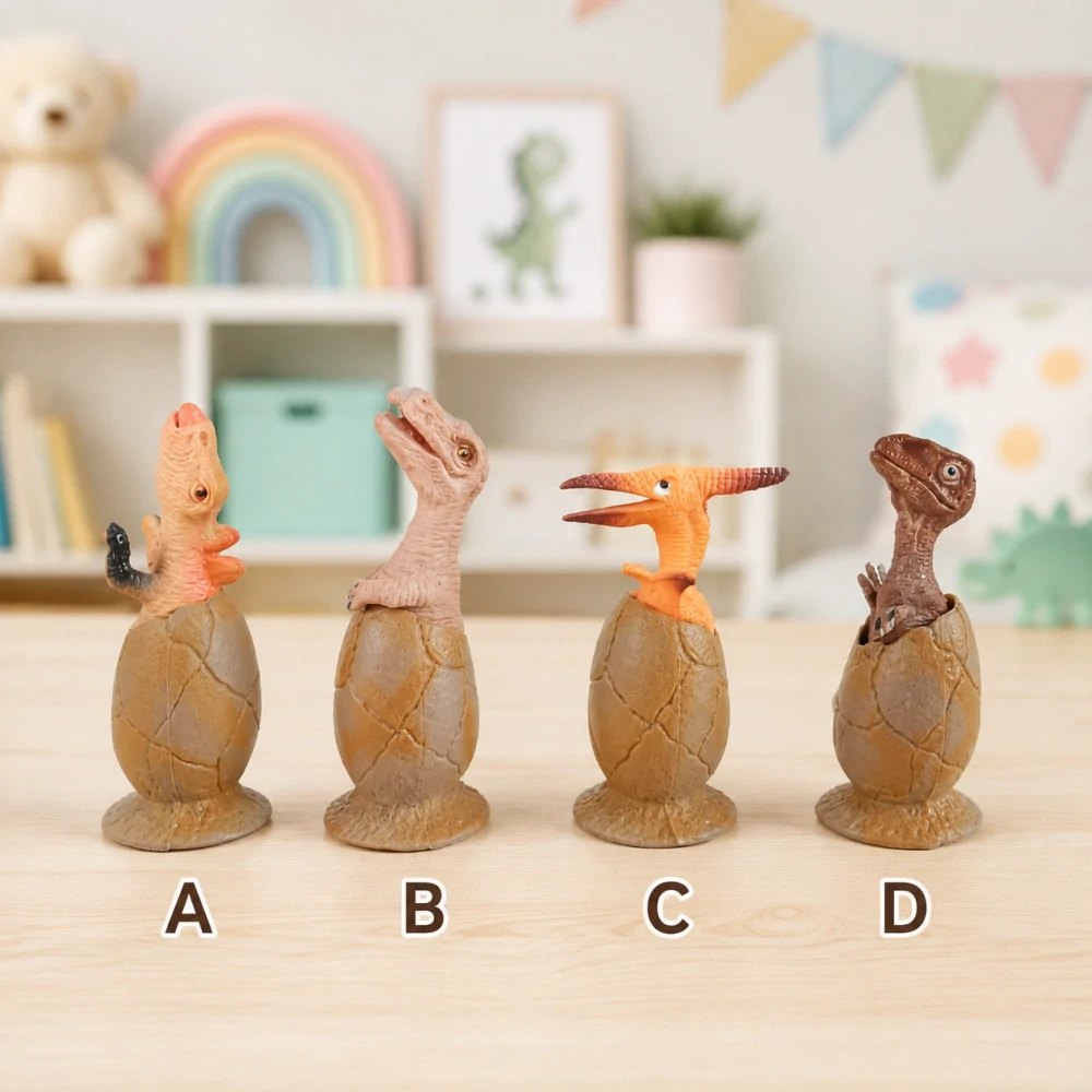 Plastová figúrka Dinosaurus vo vajíčku – 7 x 2 cm (1 ks) – varianty A, B, C, D