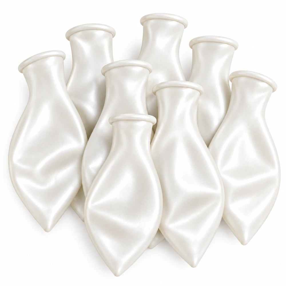 Latexové párty balóny 25 cm (2,2 g) – balenie 8 ks