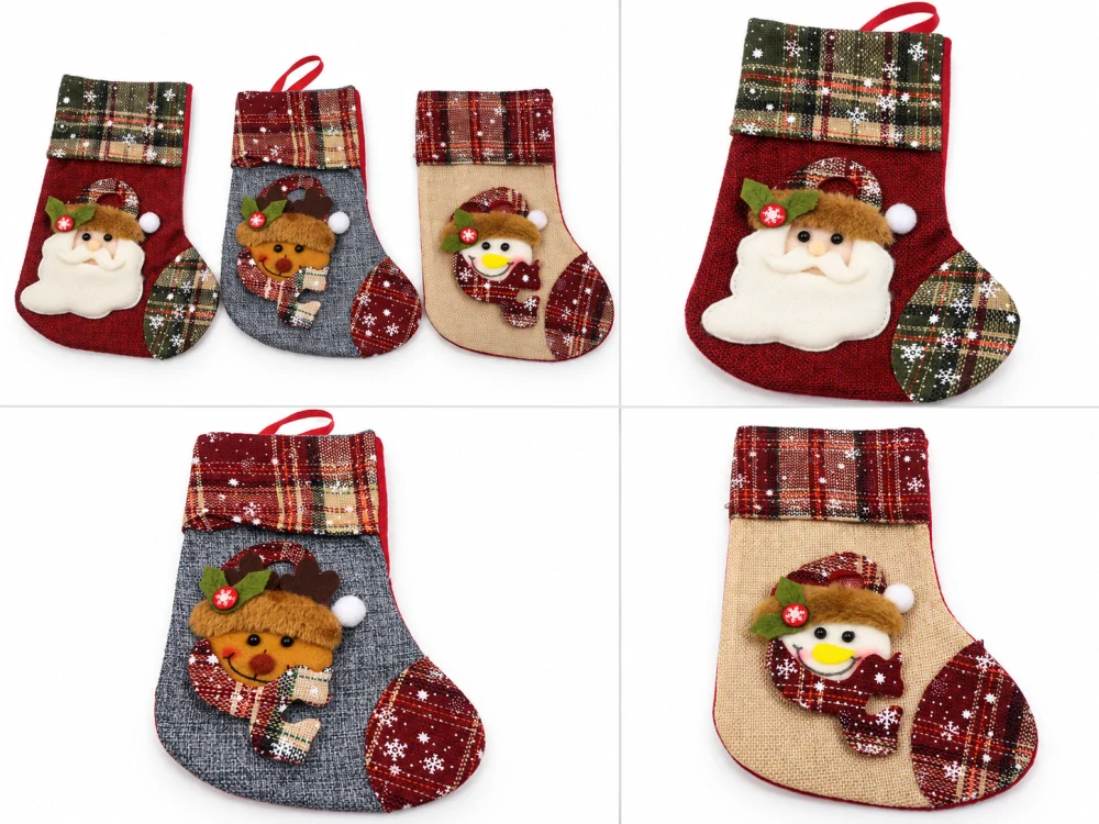 Vianočná čižmička na mikulášsku nádielku 21 × 15 cm – 3 motívy