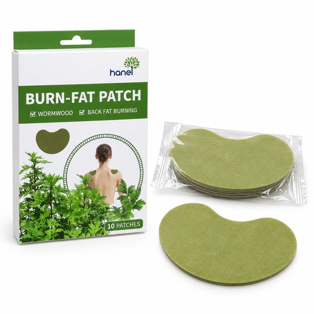 Bylinné hrejivé náplasti na chrbát a šiju HANEL Burn-Fat Patch (10 ks)