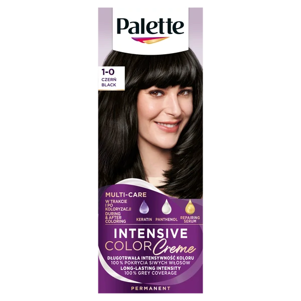 Palette Intensive Color Creme farba na vlasy čierny 1-0