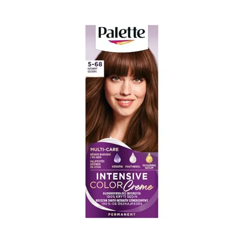 Palette Intensive Color Creme farba na vlasy gaštanový 5-68