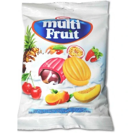 Tayas Multi Fruit Ovocné Cukríky 1kg – Exotický Mix Chutí vo Veľkom Balení