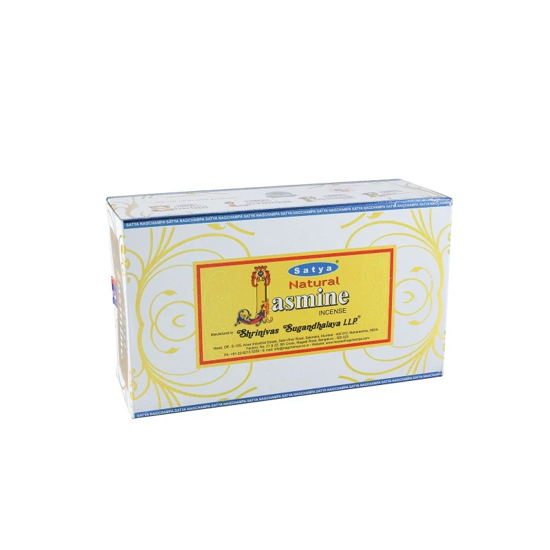 SATYA - NATURAL JASMINE vonné tyčinky 15g