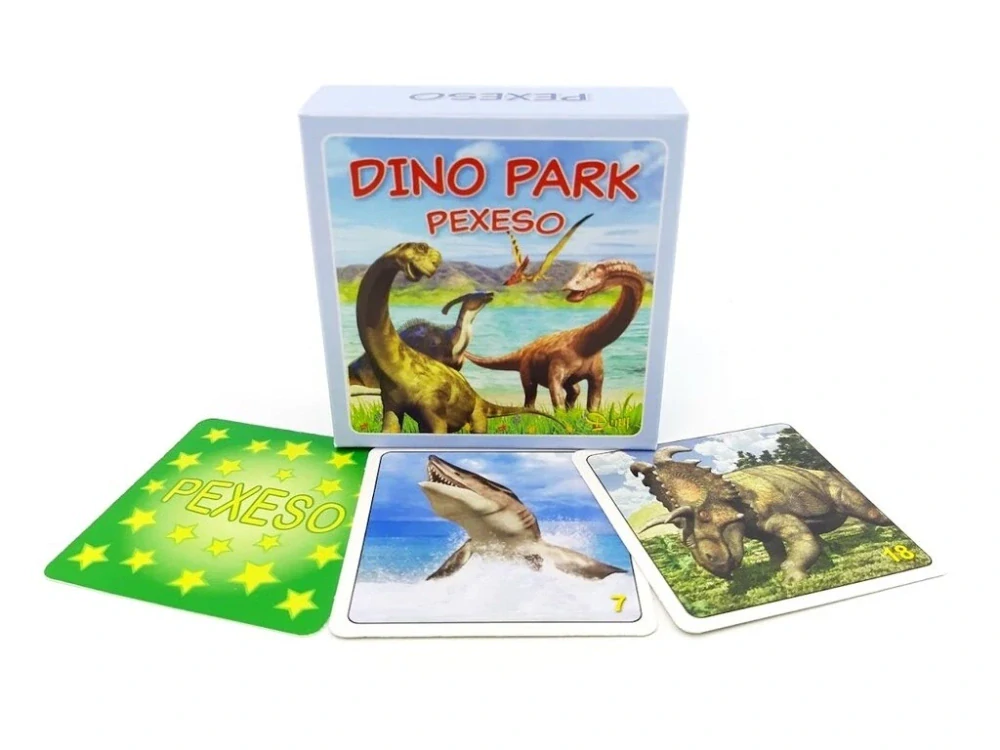 Pexeso Dino Park Deny – Dinosaurová pamäťová hra pre deti