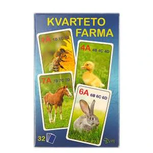 Kvarteto Farma Deny | Zábavná edukačná hra pre deti