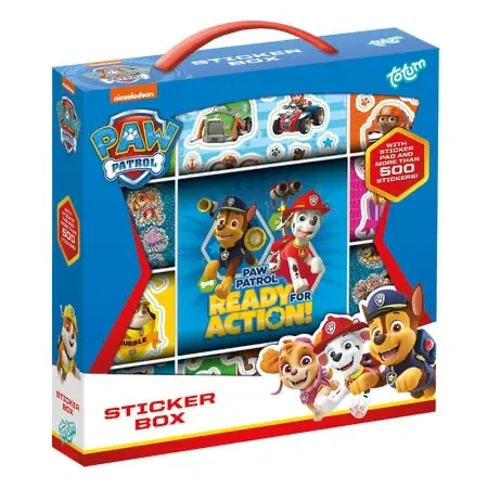 Dekoračné nálepky Paw Patrol mega box
