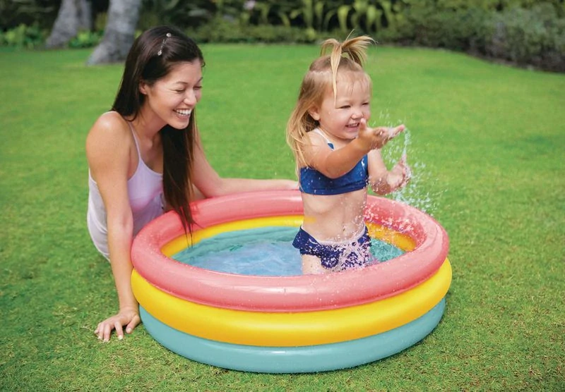 Intex Nafukovací detský bazén 3kruhy 86x25cm