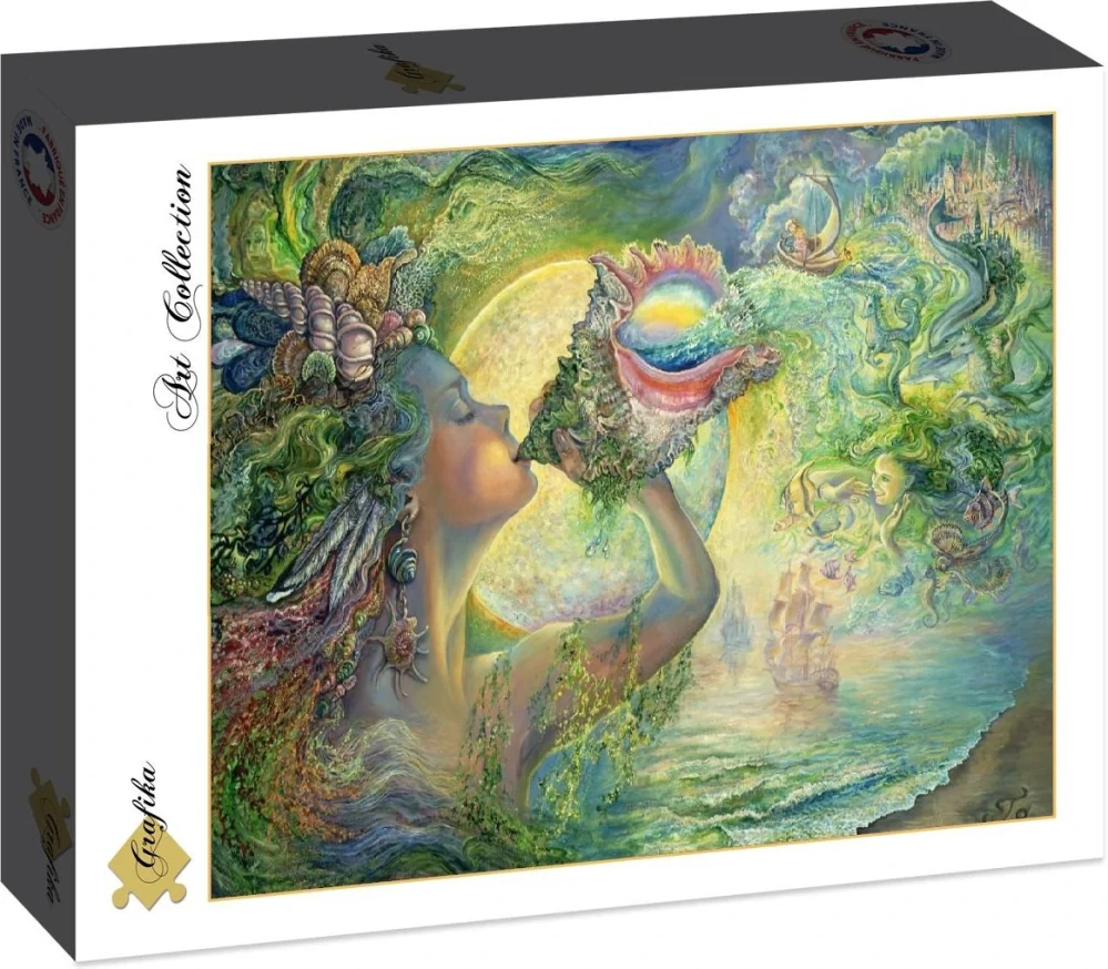 Grafika 1500 dielikov – Josephine Wall: Volanie mora / Call of the Sea (Fantasy puzzle)