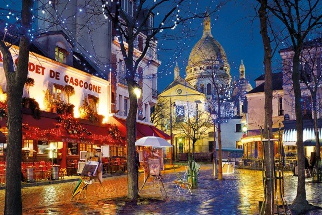 Puzzle Clementoni HQC Montmartre 1500 dielikov – Romantický Paríž v detailoch