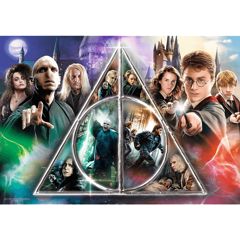 Puzzle Trefl Harry Potter, Dary smrti – 1000 dielikov
