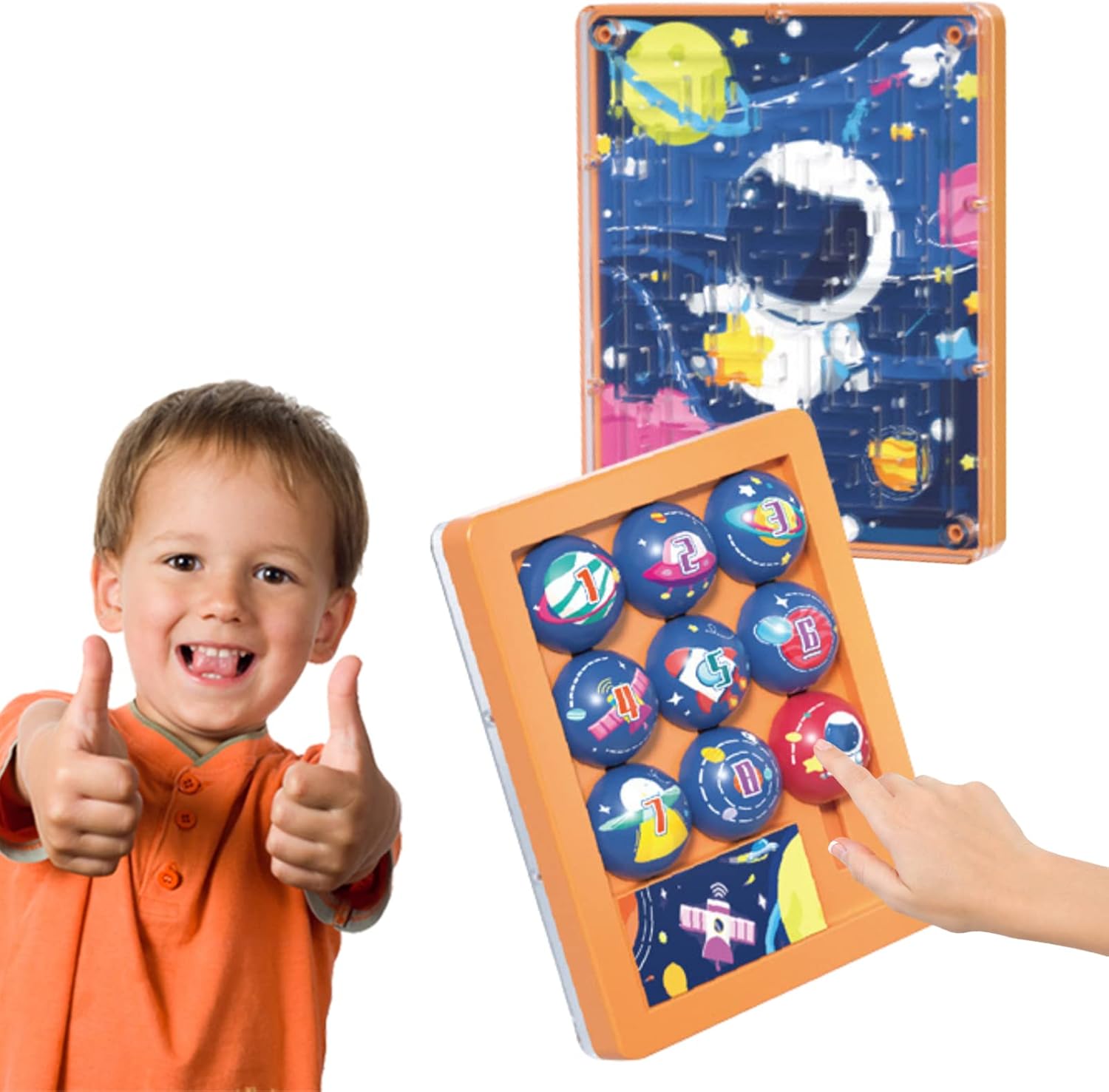 Detská logická hra s číslami a bludisko 