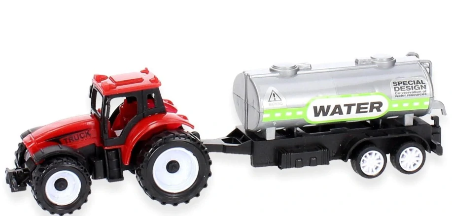 Plastový Traktor s Prívesom – Hračka v Krabici 