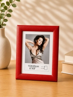 Fotorámček červený 15 x 20 cm