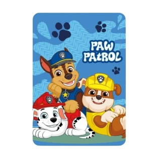 Fleecová deka Paw Patrol - Chase, Marshall i Rubble