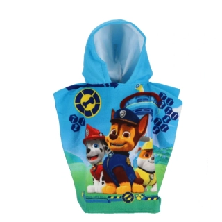 Pončo Paw Patrol modré