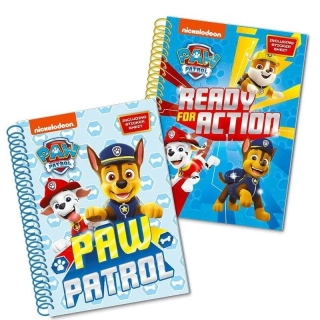 Zápisník Paw Patrol s hárkom nálepiek