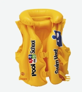 Intex Plávacia vesta Pool School 50x47cm