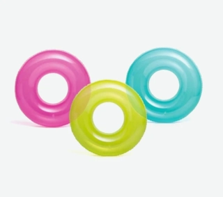 Intex Nafukovacie koleso Transparent 76cm