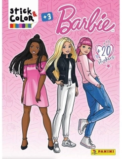 Barbie Omaľovanka 22x30cm 16 stránok + 20 samolepky