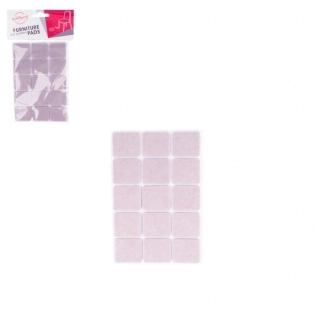 Filcové podložky pod stoličky 15 ks 2,8 x 3,2 cm