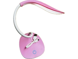 Led lampa ružová na USB 30 cm