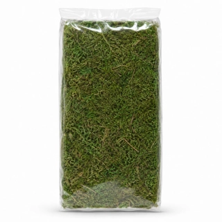 Dekoračný umelý mach zelený – 150 g