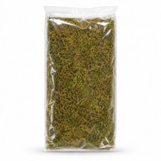 Dekoračný umelý mach – Olivovo zelený 150 g