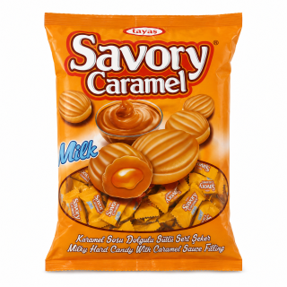 Tayas Savory Milk Mäkké karamelky plnené mliečnym krémom 1 kg