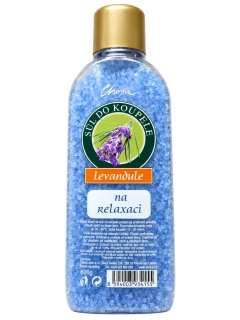Chopa Soľ do kúpeľa Levanduľa – Na relaxáciu, 600 g