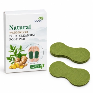Detoxikačné náplasti na nohy s palinou a zázvorom – balenie 10 ks