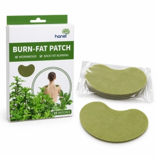 Bylinné hrejivé náplasti na chrbát a šiju HANEL Burn-Fat Patch (10 ks)
