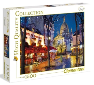 Puzzle Clementoni HQC Montmartre 1500 dielikov – Romantický Paríž v detailoch