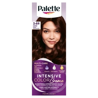 Palette Intensive Color Creme farba na vlasy tmavý mahagónový 3-68