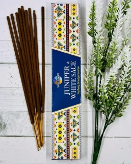 SACRED ELEMENTS - JUNIPER & WHITE SAGE vonné tyčinky 15g