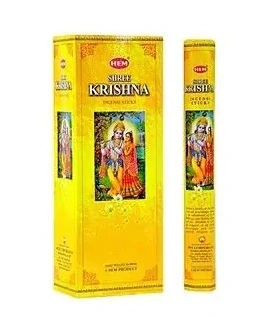 HEM - SHREE KRISHNA vonné tyčinky 20ks | Tradičná indická vôňa pre duchovnú harmóniu