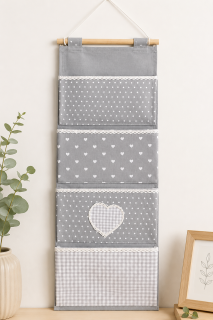 Závesný organizér na dvere 30x84 cm – priestranný úložný systém | Pre domácnosť a kanceláriu