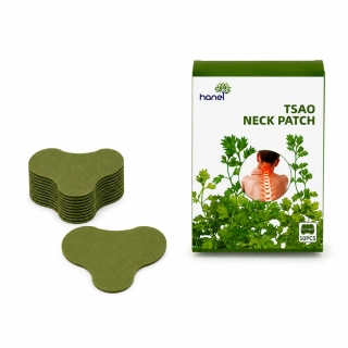 Bylinné hrejivé náplaste na krk a šiju Hanel Tsao Neck Patch (14,5 × 10 cm) – 10 ks